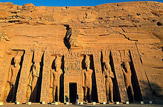 埃及,阿布辛贝尔神庙,哈索尔神庙