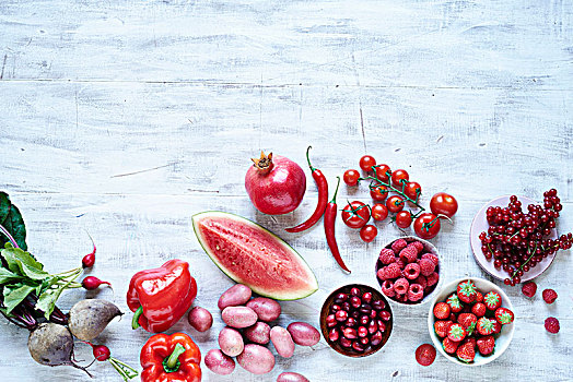 红色,水果,浆果,蔬菜