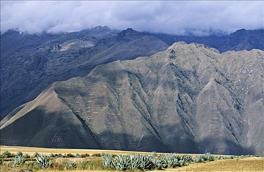 秘鲁,印加,山谷,乌鲁班巴河谷,风景