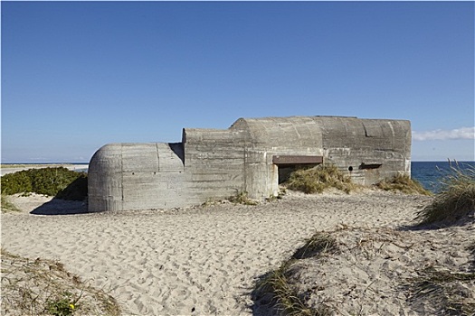 丹麦,第二次世界大战,碉堡,海岸