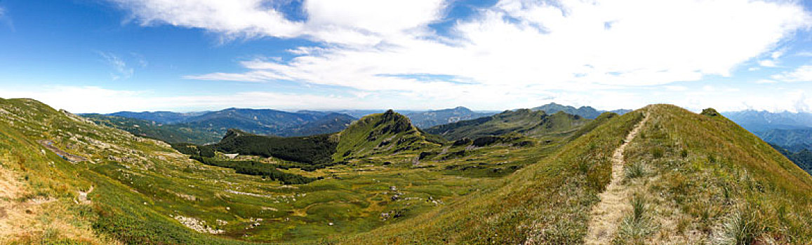 山,意大利,山脉