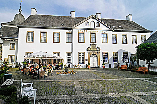 藻厄兰,博物馆,阿恩斯贝格,北莱茵威斯特伐利亚,德国,欧洲