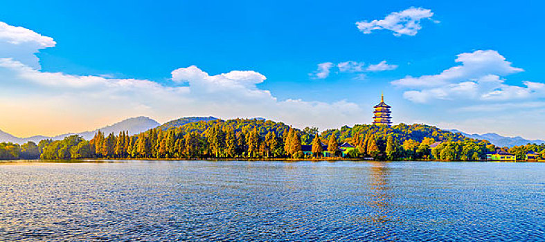 漂亮,风景,杭州,西湖