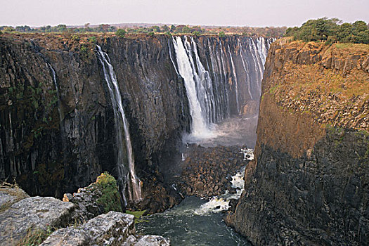 维多利亚瀑布,世界遗产,津巴布韦,非洲