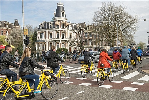 阿姆斯特丹,自行车,交通