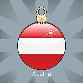奥地利,旗帜,形状