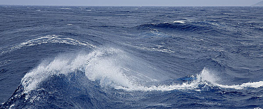 风暴,海洋,波浪,大西洋,帕尔玛,西班牙,欧洲
