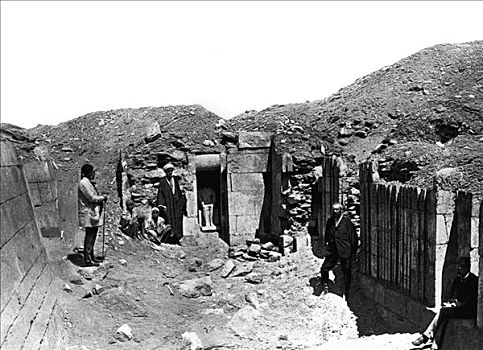 孟斐斯,塞加拉,埃及,1893年,艺术家