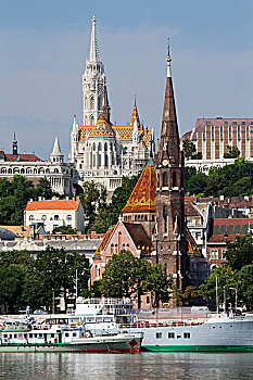 马提亚斯教堂,城堡区,布达佩斯,匈牙利
