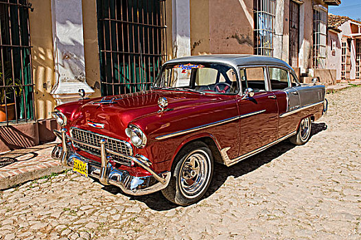 老爷车,特立尼达,圣斯皮里图斯,省,古巴,中美洲