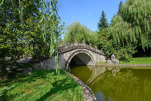 中国四川西华师范大学校园风光