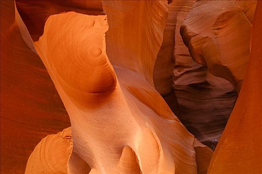 砂岩构造,狭缝谷,亚利桑那,美国,北美