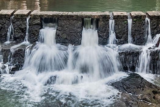 福建省,龙岩市,永定区,南村,溪水,河流,环境