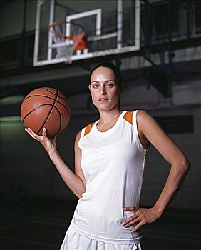 女性,篮球手