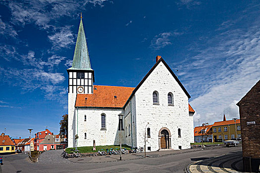 教堂,丹麦,欧洲