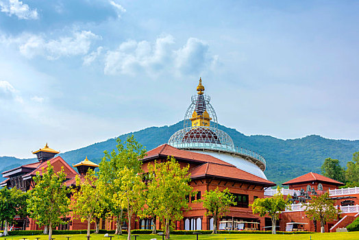 海南三亚南山文化旅游区佛陀馆