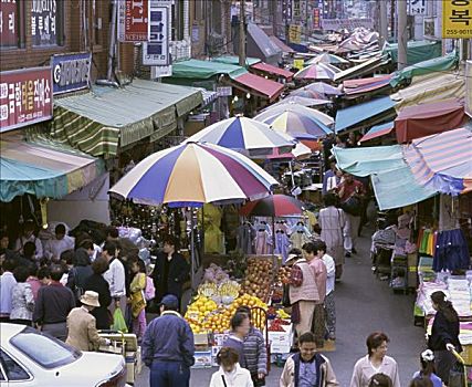 市场,釜山,韩国