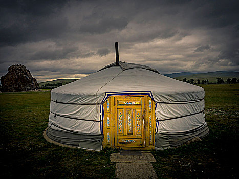 蒙古包,蒙古,亚洲