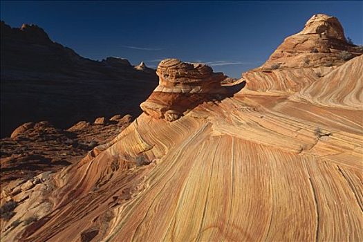 砂岩,地质构造,朱红色,悬崖,国家纪念建筑,亚利桑那