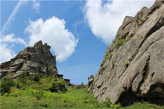 大,石头,喀尔巴阡山脉地区