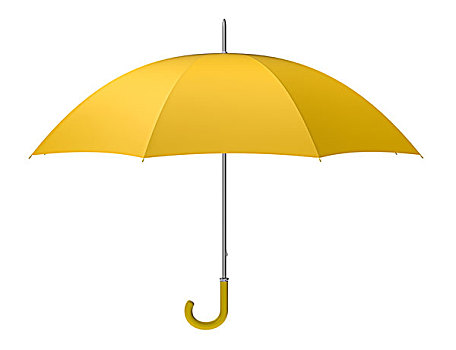 黄色,伞