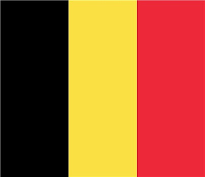 旗帜,比利时,横图