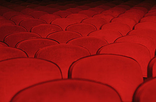 红色,座椅,电影院