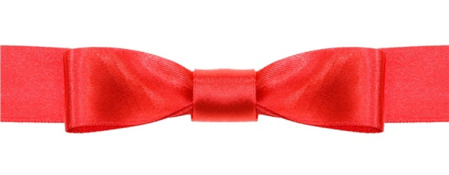 对称,红色,蝴蝶结,打结,宽,绸缎,丝带