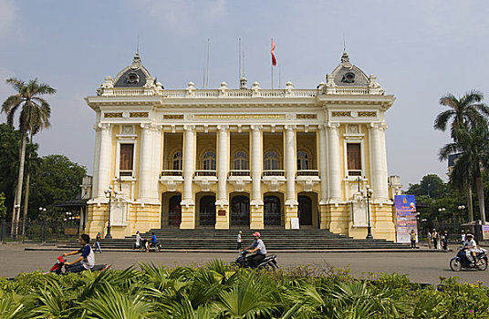 北越,河内,剧院