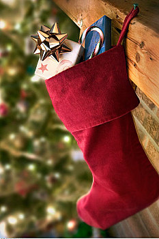 悬挂,圣诞袜