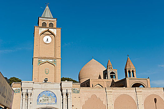 亚美尼亚宗徒教会,大教堂,新,伊斯法罕,伊朗,亚洲