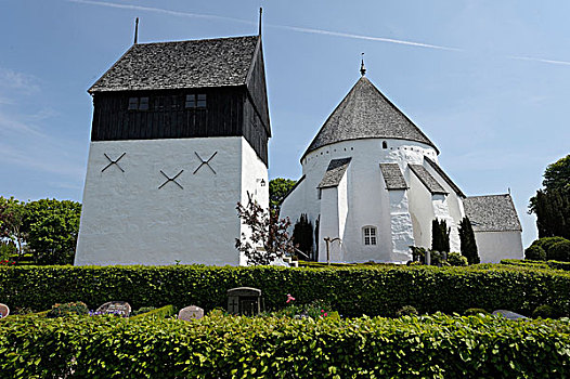 圆形教堂,丹麦,欧洲