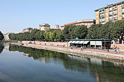 米兰运河市场