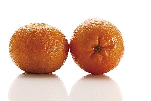 两个,克莱门氏小柑橘,柑橘