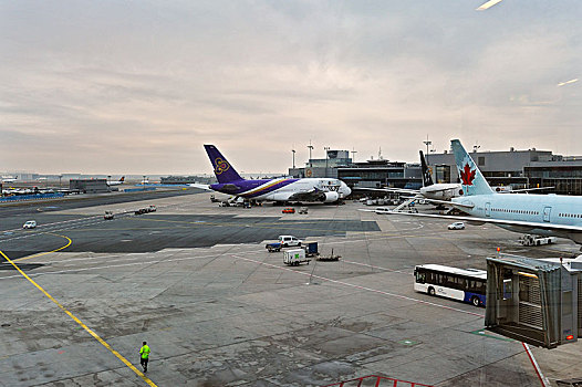 空中客车,a380,机场,雅加达,爪哇,印度尼西亚,亚洲