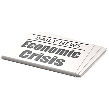 报纸,经济,危机