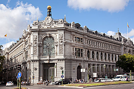 中央银行,西班牙,马德里,欧洲