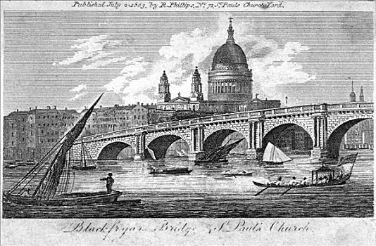 黑衣修道士桥,伦敦