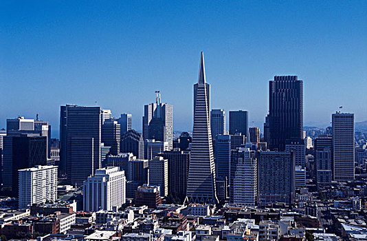 旧金山,加利福尼亚,天际线