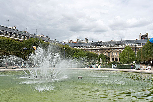 喷泉,巴黎,法国,欧洲