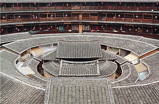 土樓,歷史遺跡,福建,中國,世界遺產(chǎn)