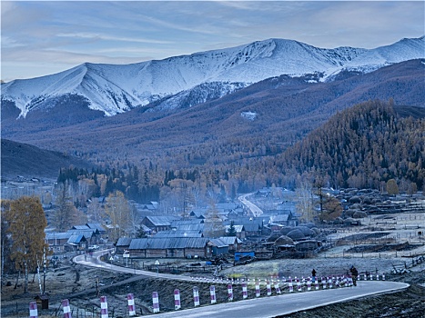 风景,中国,喀纳斯禾木