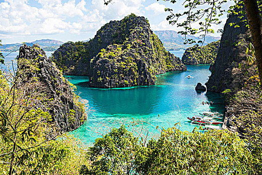 蓝色泻湖,巴拉望岛,菲律宾