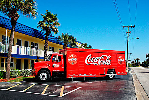 可乐,卡车,佛罗里达,美国