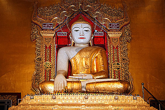 佛像,塔,分开,曼德勒,缅甸,亚洲