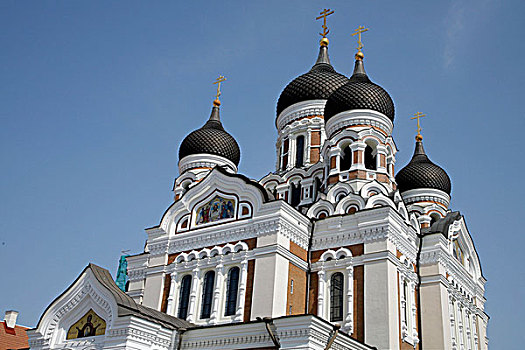 亚历山大涅夫斯基大教,塔林,爱沙尼亚,波罗的海国家,欧洲