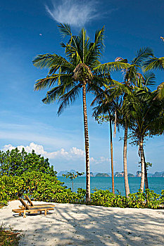 豪华酒店,隐避处,岛屿,靠近,普吉岛,攀牙湾,泰国,亚洲