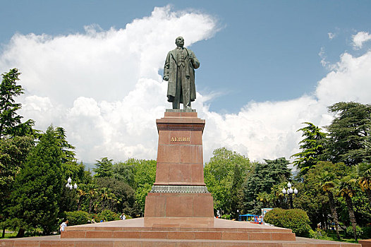 列宁,纪念建筑,雅尔塔,克里米亚,乌克兰,欧洲