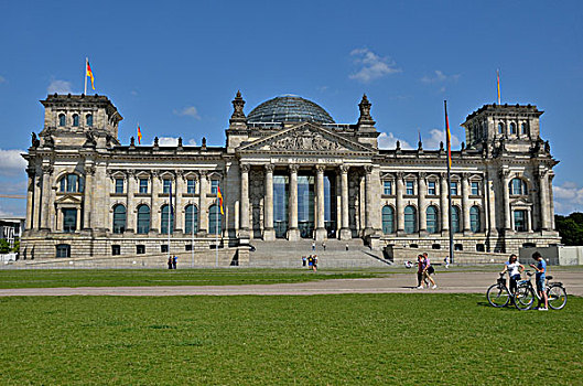 德国国会大厦,建筑,政府,地区,柏林,德国,欧洲