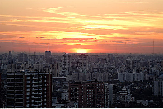 布宜诺斯艾利斯,天际线,阿根廷